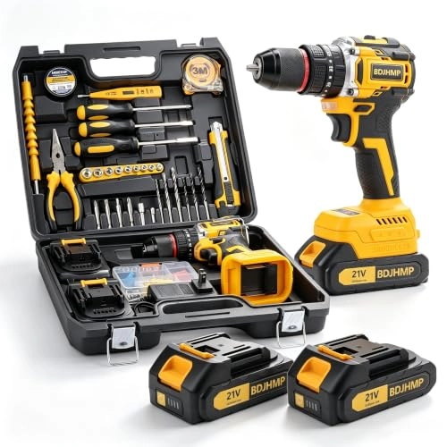 Brushless Compact Drill - 2 * 2000mAh