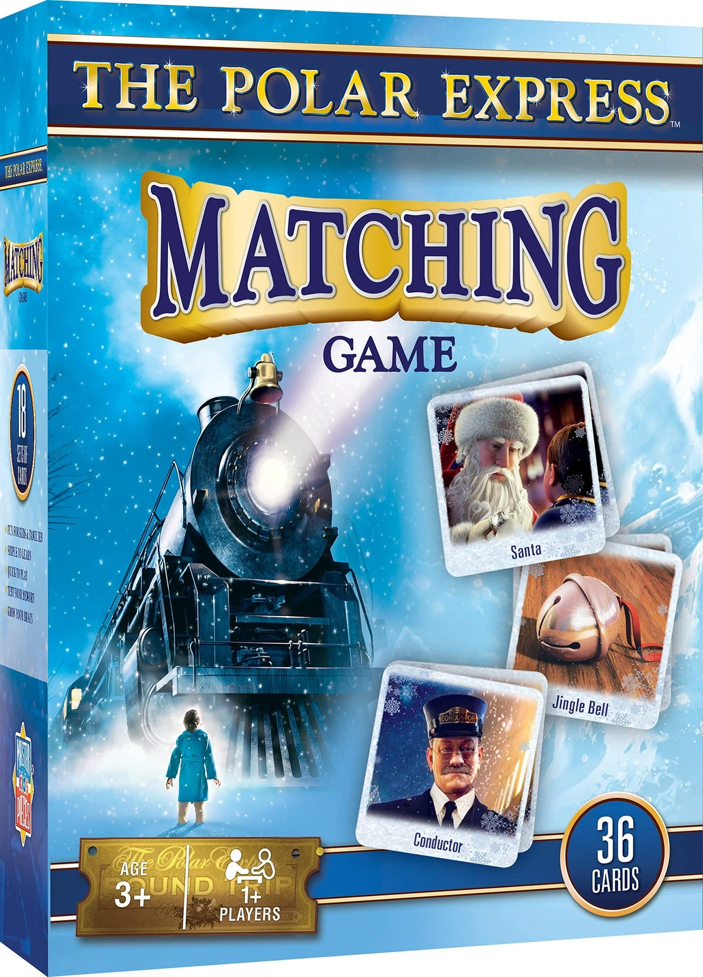 Masterpieces Puzzle Company The Polar Express Matching Game - 3+ 18 pieces