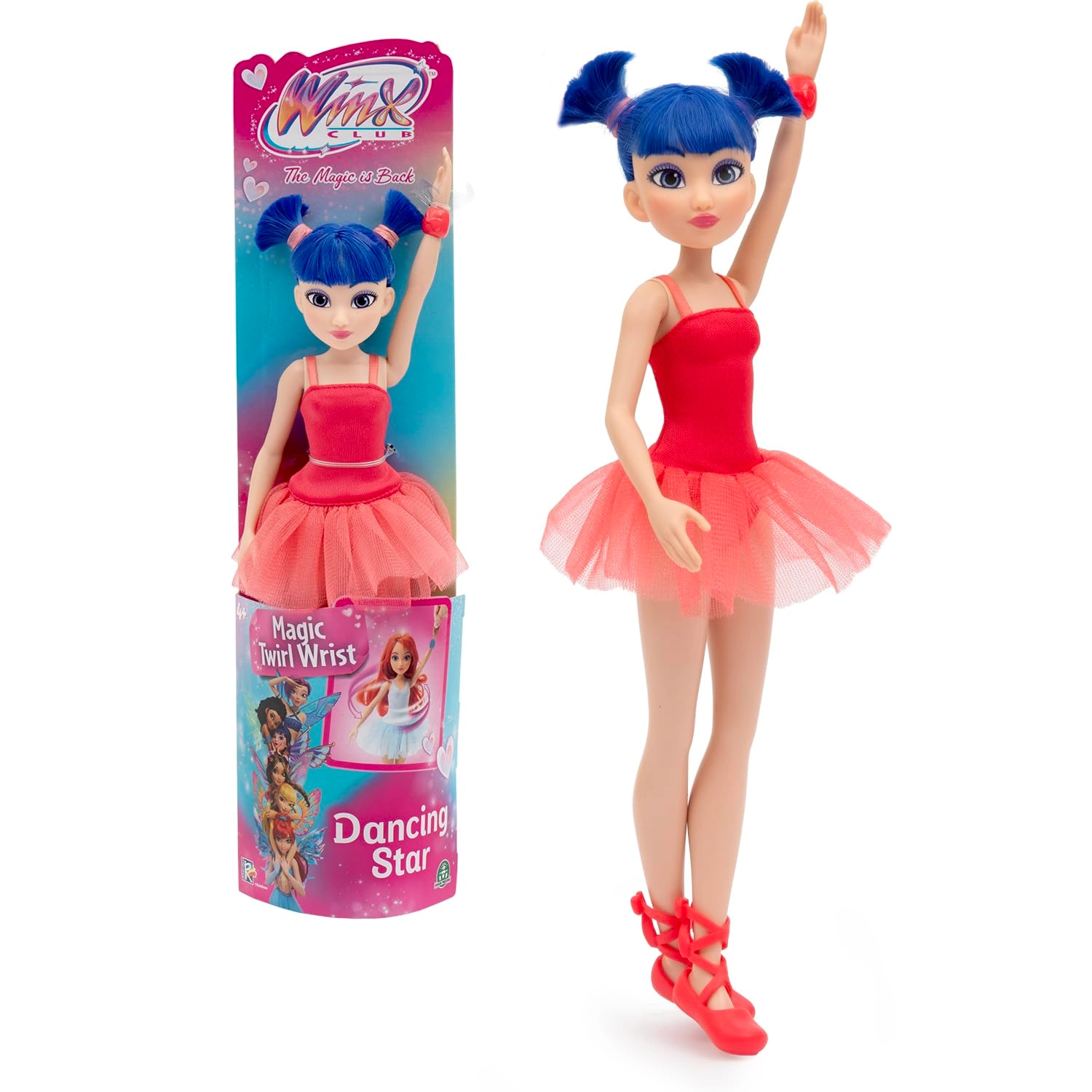 giochi preziosi spa Musa Articulated Doll - 27 cm Red Dancing Star Ages 4+