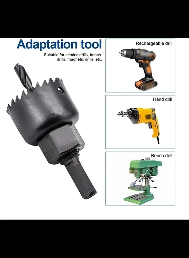 Hole Saw Cutter Kit - wood plasterboard plastic PVC pipe fiberglass