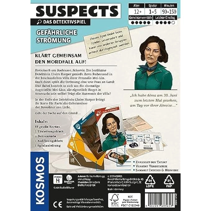 Suspects Dangerous Current - Detective Crime