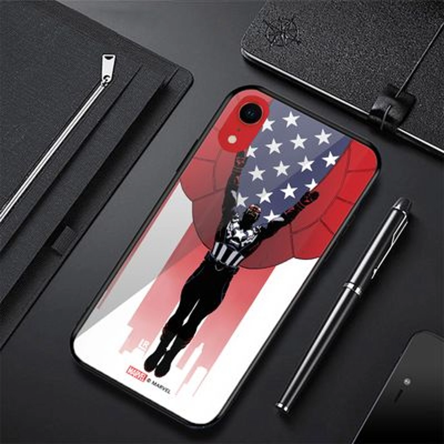 Falcon Captain America Back Case for iPhone XR