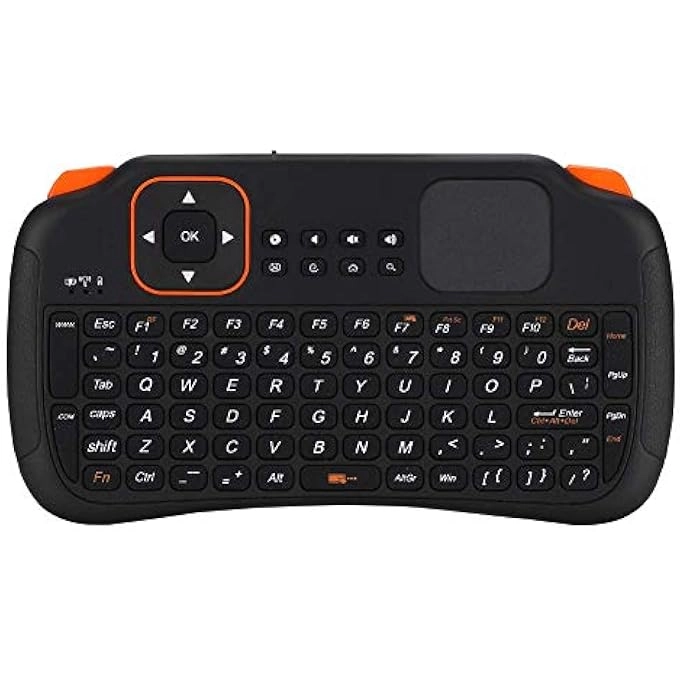 WIRELESS MINI KEYBOARD - 2.4GHz touchpad US layout rechargeable