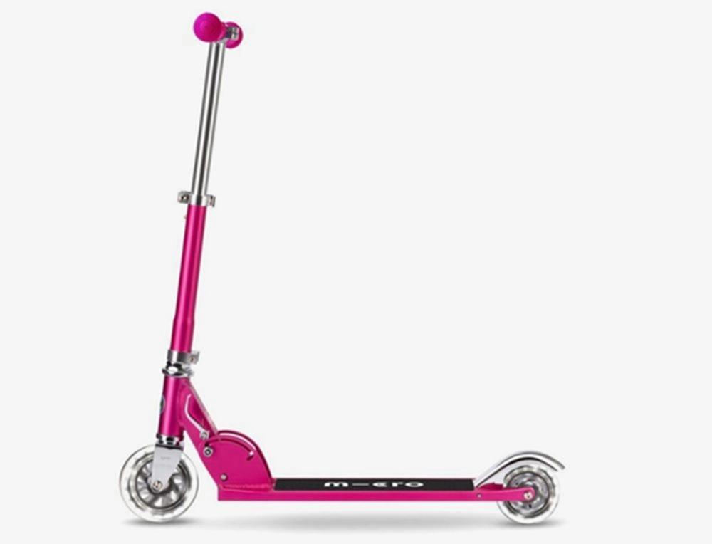 Sprite Kick Scooter – 120/80 mm LED Foldable