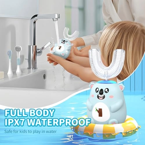 U-Shaped Sonic Electric Toothbrush - 360° 6 Modes IPX7 Waterproof