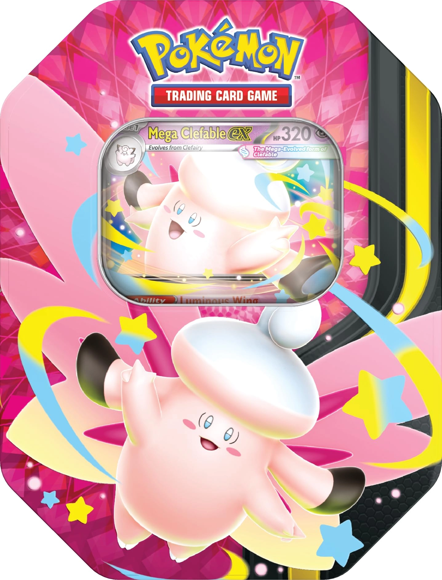 The Pokémon Company International Mega Moonlit Tin - Mega Clefable