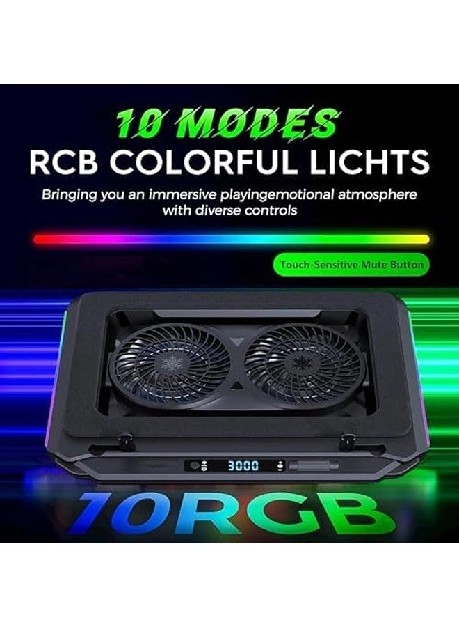 Gaming Laptop Cooling Pad - dual 14" to 17.3"