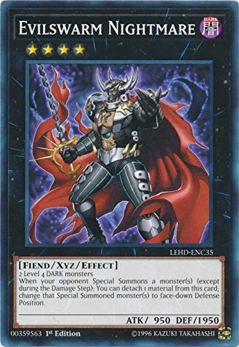 Yu-Gi-Oh! Evilswarm Nightmare - Common 1st Edition + Phantom Knights Deck