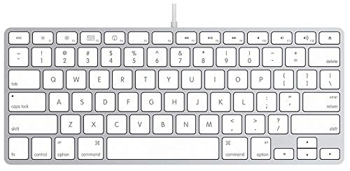 (Renewed) Compact Keyboard - QWERTY Wired/Wireless