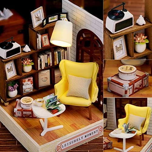 DIY Miniature Dollhouse Kit - Warm Moment 1:24
