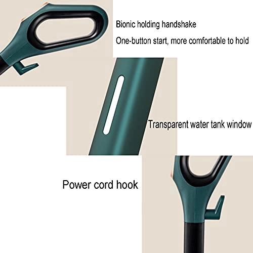 Handheld Steam Mop Cleaner - Silver 1 Mop Pad Flat mop