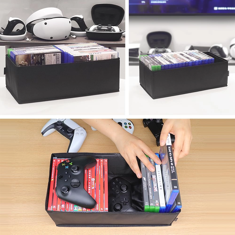 Video Games Storage Case - Xbox PS5 PS4