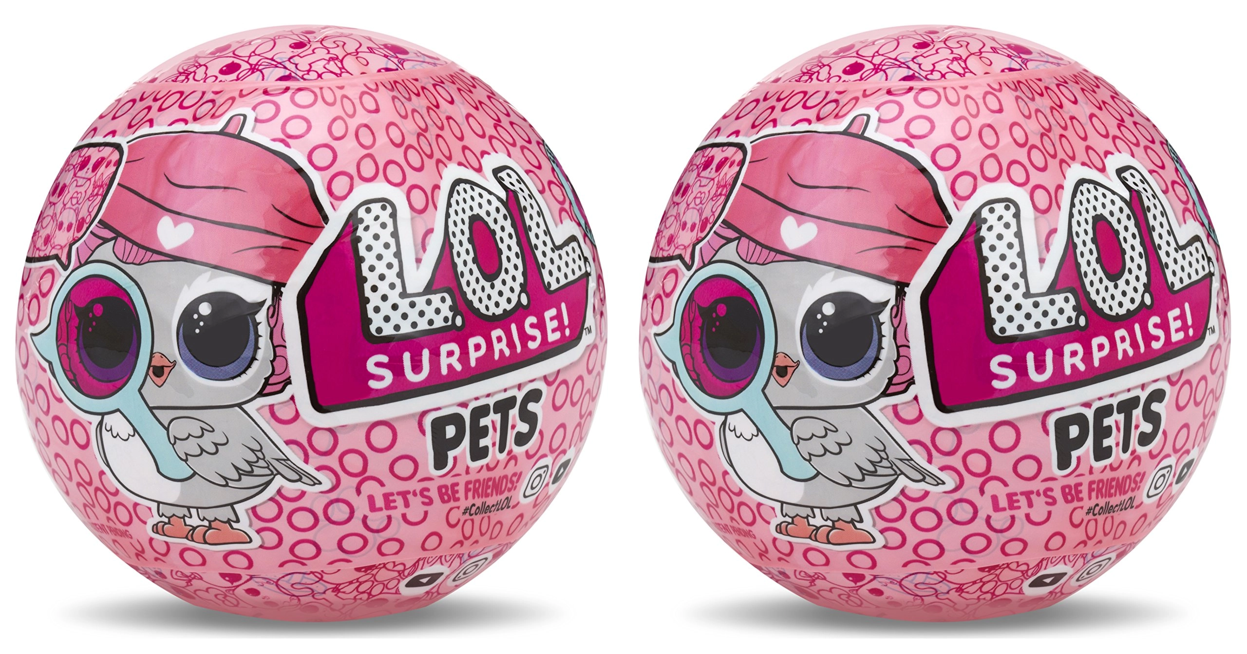 MGA Entertainment L.O.L. Surprise! Pets Series 4 (5521) 2 pcs