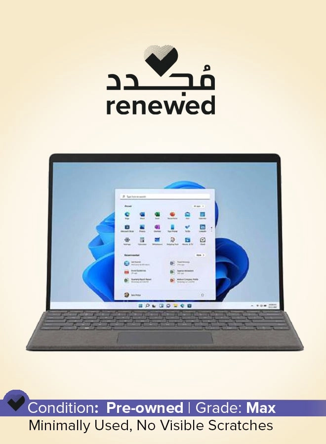 (Renewed) Microsoft Surface Surface Pro 8 EED-00021 - 13'' Core i7-1185G7 16GB LPDDR4X 1 TB SSD