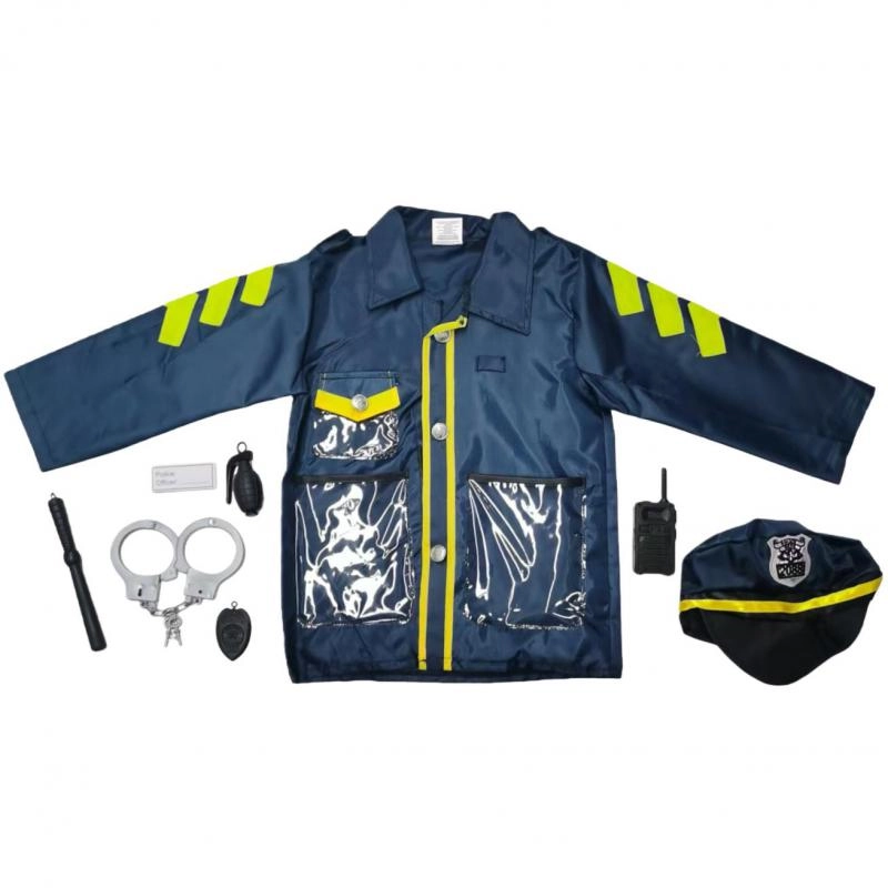 Non Branded Police Officer Role Play Costume - 7 pcs (KN8003)