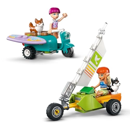 Friends Surfing Dogs and Scooter Adventure (42641)