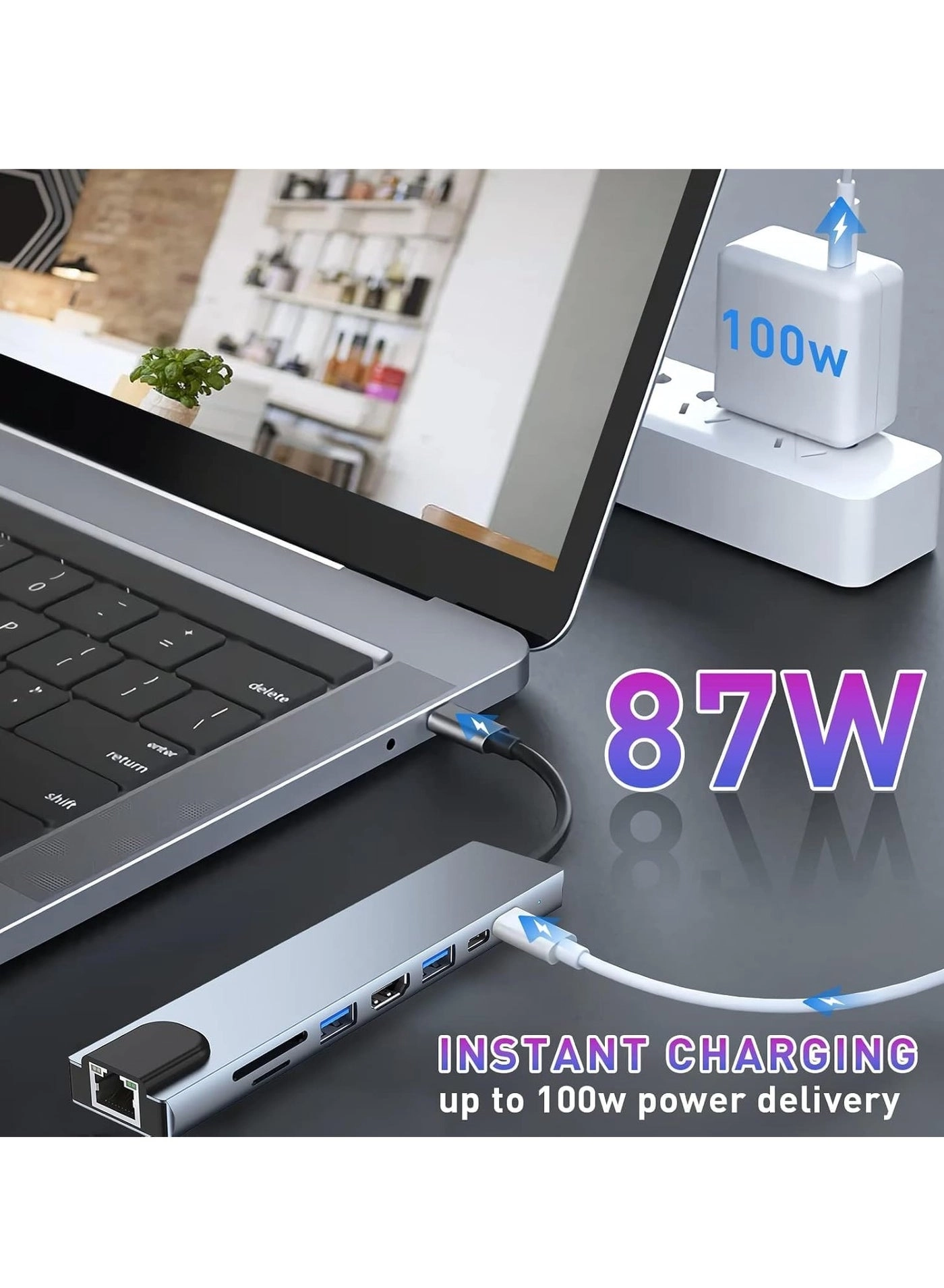 USB C Hub Docking Station
