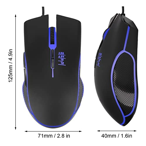 D2 Ergonomic RGB Gaming Mouse - Wired