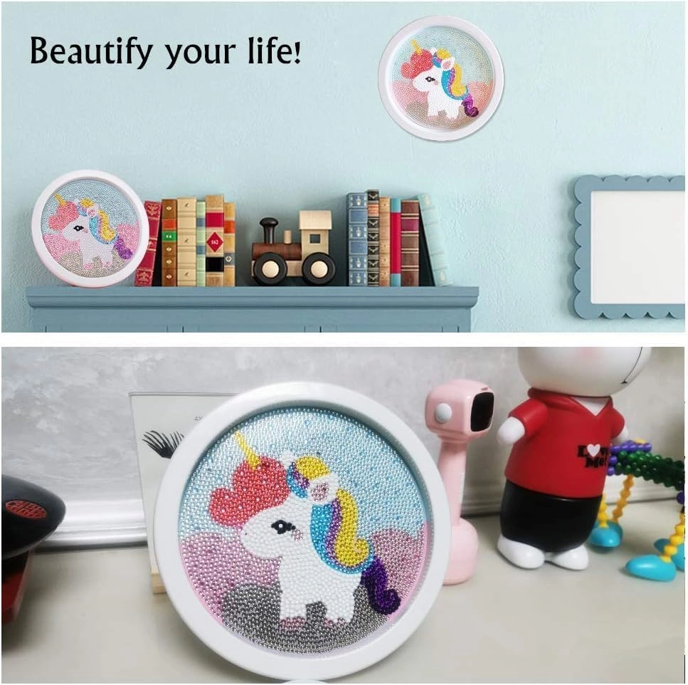 DIY 5D Diamond Embroidery Rhinestone Craft Kit - Unicorn