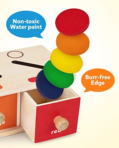 Color and Shape Sorting Box - 3 years and up 25 piece(s)
