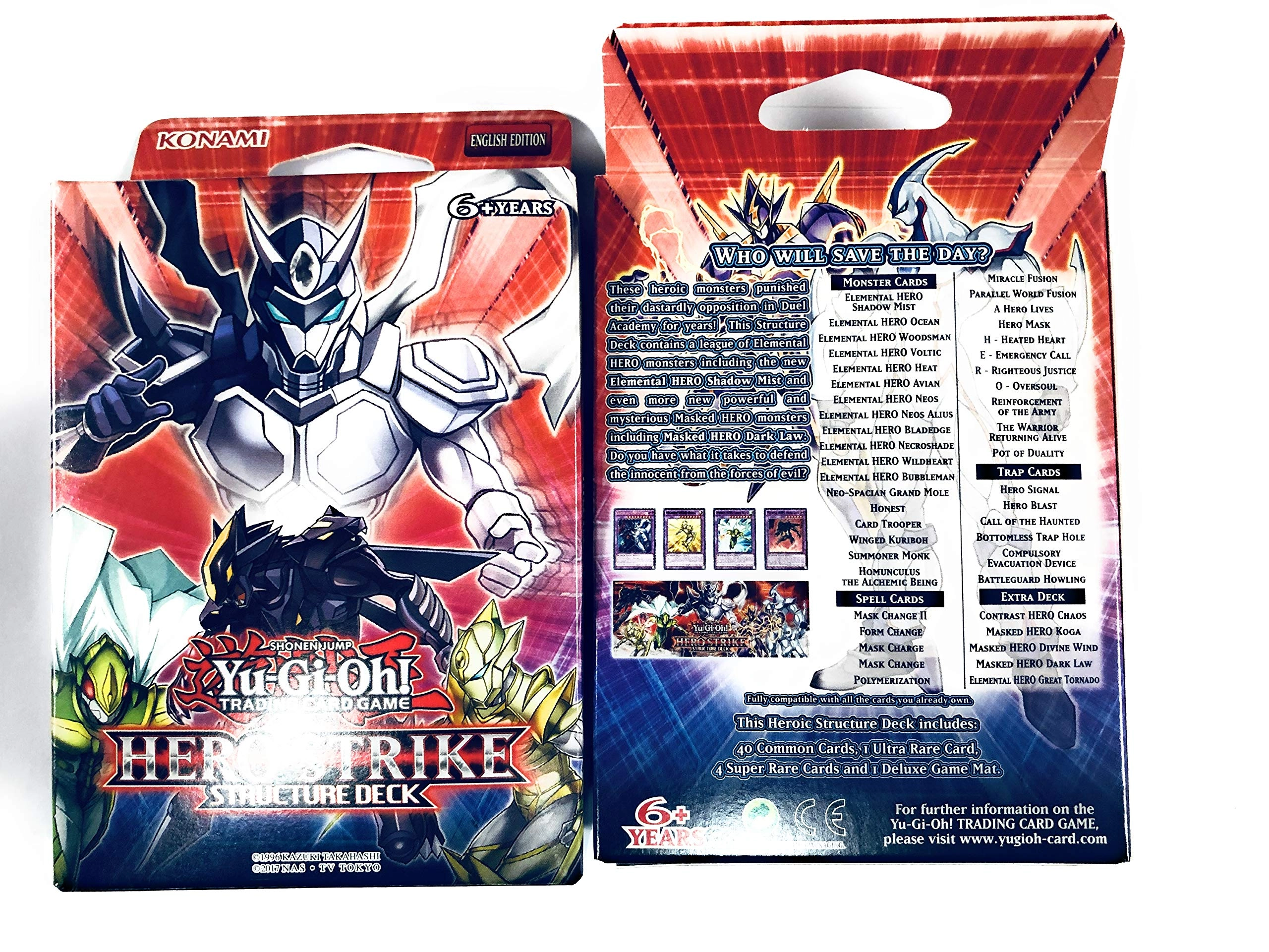 Yu-Gi-Oh! STRUCTURE DECK HERO STRIKE - 8CT Unlimited