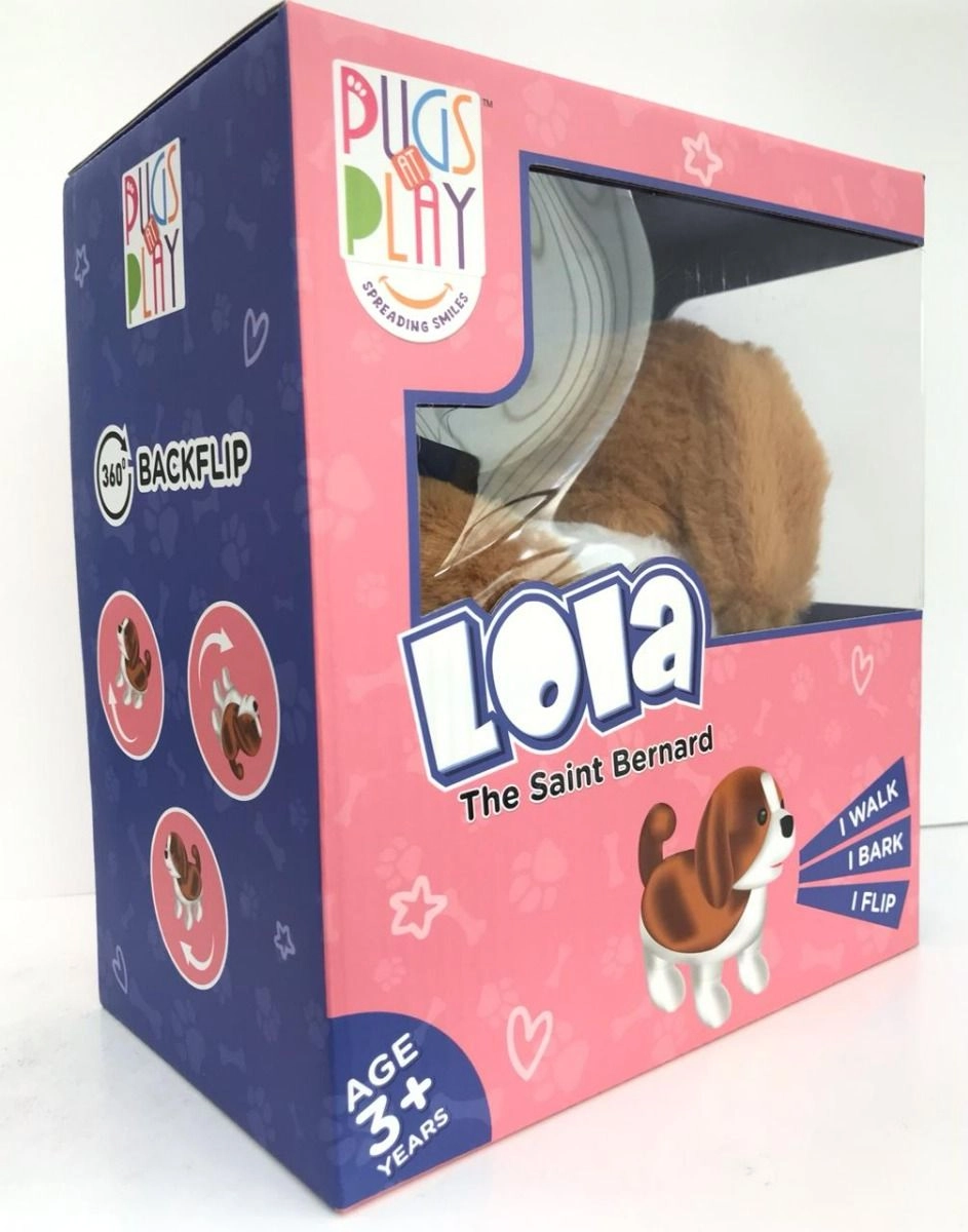 Flipping Lola 18.5 cm Plush - Sound effects