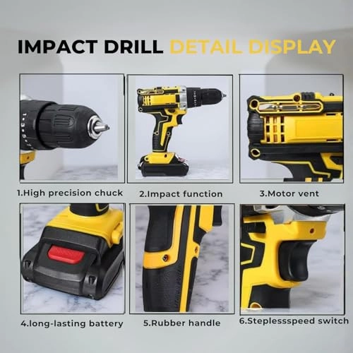 Cordless Drill Driver Kit - 4.0Ah