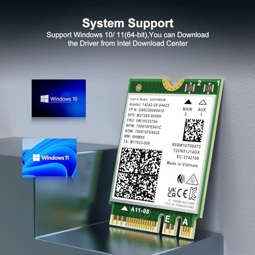 AX210 - WiFi 6E Wireless