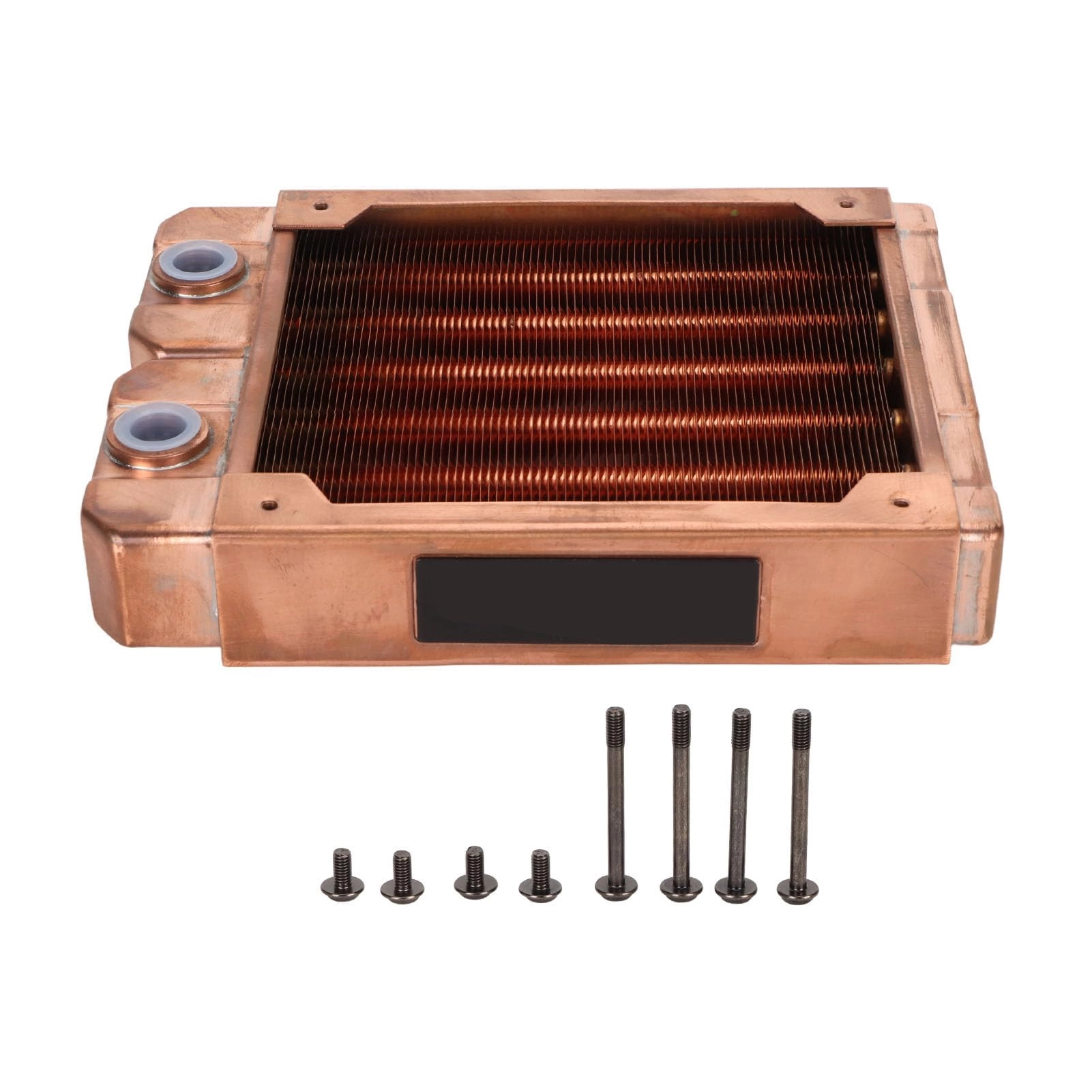 Water Cooling Radiator - 7 Pipe 120mm Red Copper