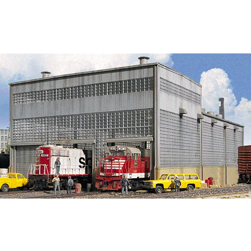 Walthers Cornerstone Diesel House - Model Kit HO Scale