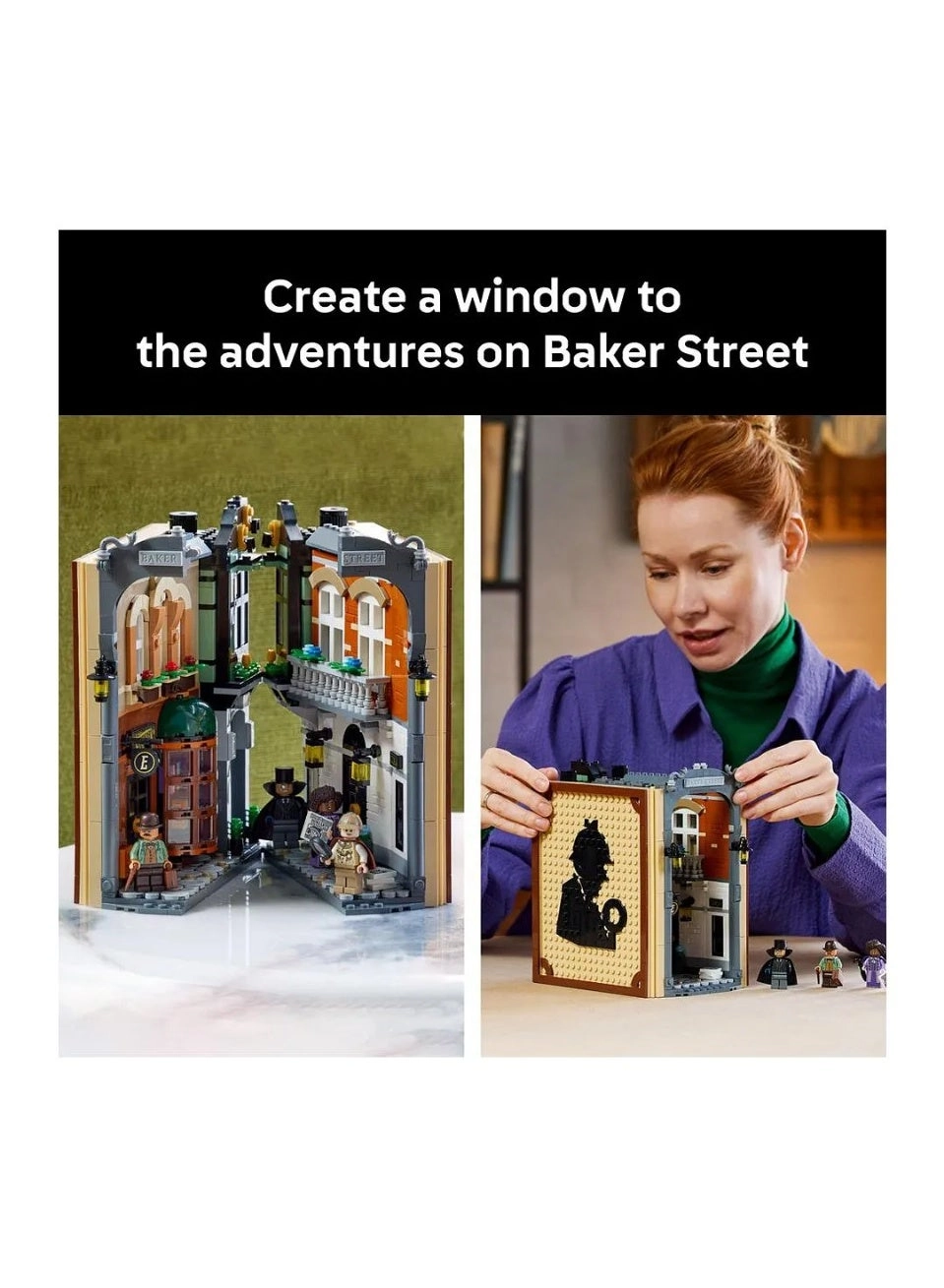 Sherlock Holmes: Book Nook (10351) - Bookshelf Decor for Adults