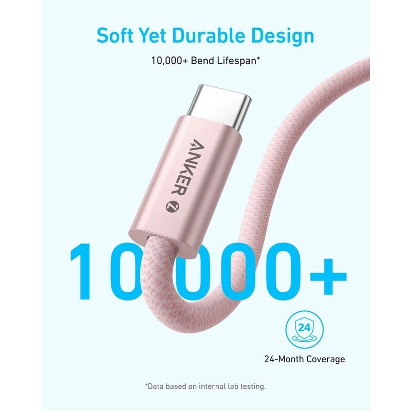 Charge Cable 240W USB-C to USB-C 1m Braided
