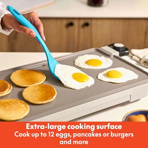 Fold & Store Dual Temp Griddle - 2 Zones 10" x 20"