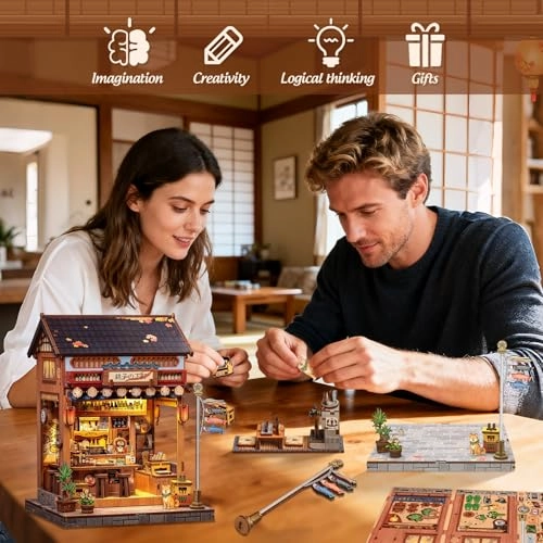 Book Nook - Mini 3D Puzzle Izakaya Shop