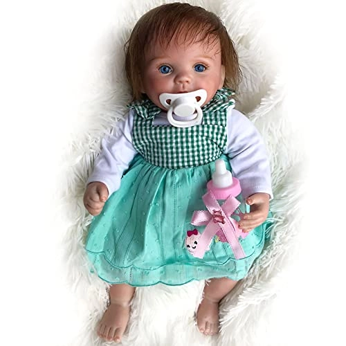 Reborn Baby Doll - 15 Inch Vinyl Mohair