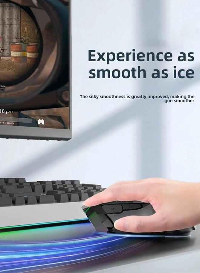 Mouse Grip Tape - Full Coverage Self-Adhesive Pre-Cut for G502 Wired G502 Wireless Bundle