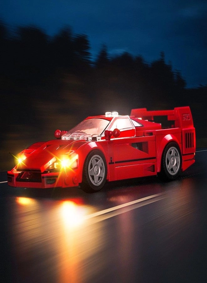 Brickshining LED Lighting Compatible with Lego Ferrari F40 Supercar