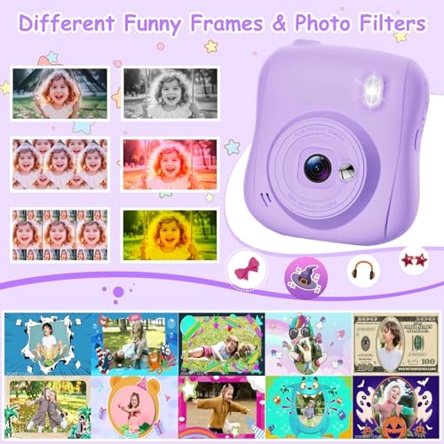Kids Camera Instant Print - 32GB 14MP 1080P