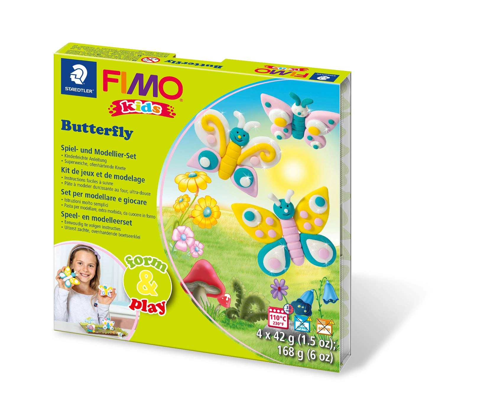 Staedtler Fimo Kids Form & Play Butterfly - 1 pcs