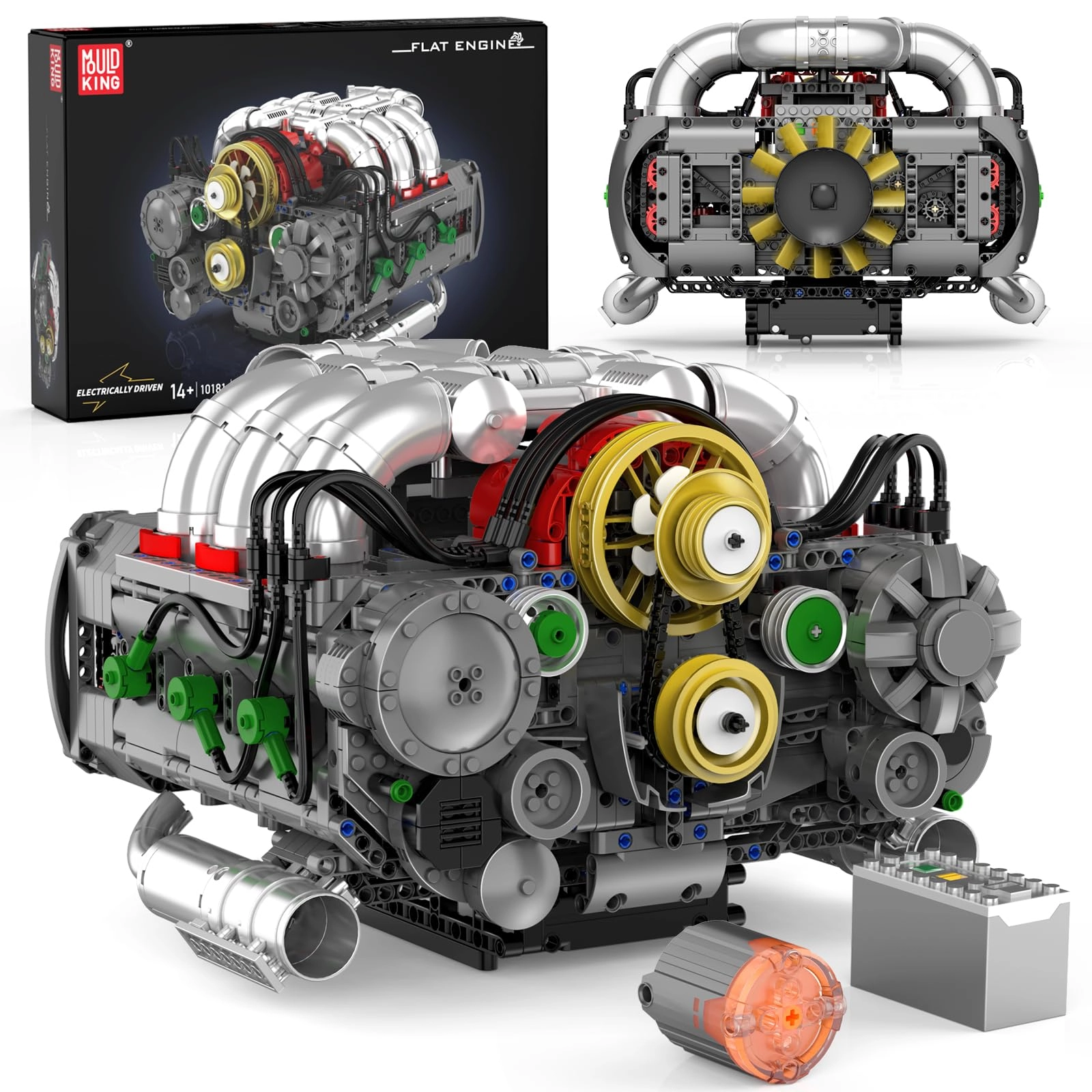 mould king Boxer Engine - 8 years+ 2375 pieces