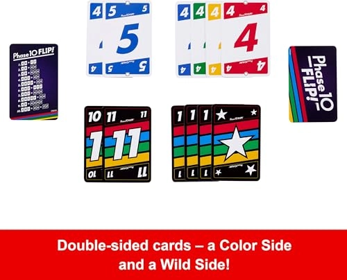Phase 10 Flip - Card Game
