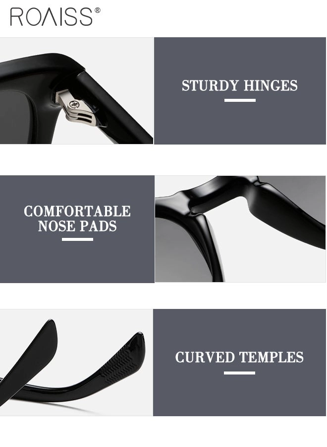 Round Sunglasses - 47 mm Brown