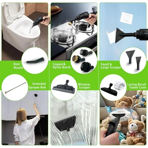 Handheld Steam Cleaner - 3BAR 1200ml