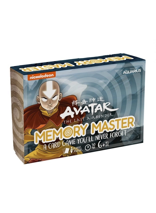 Aquarius Avatar The Last Airbender: Memory Master - Card Game
