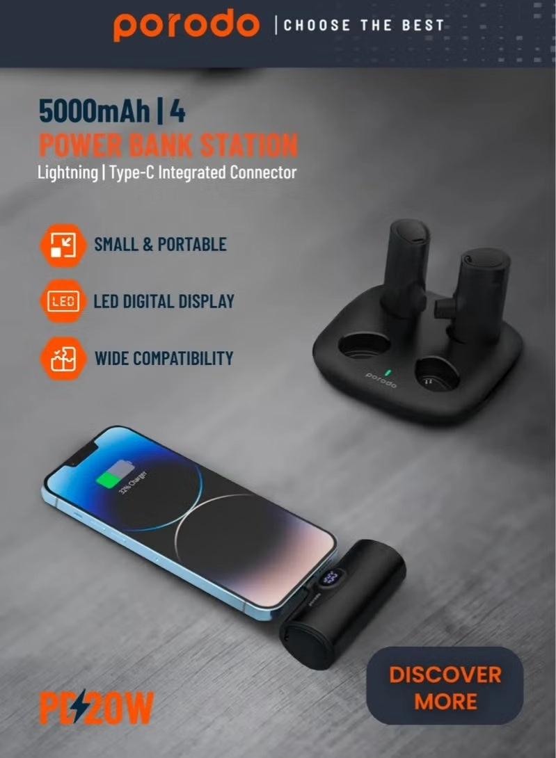 4-in-1 Station - 5000mAh 20W