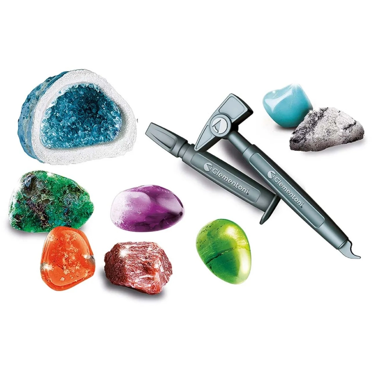 Science & Play Minerals & Geodes Kit Earth Science - 8 years+