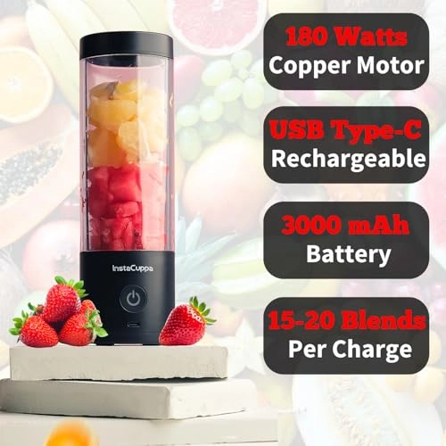 Ultra Slim Portable Blender Bottle - 180W