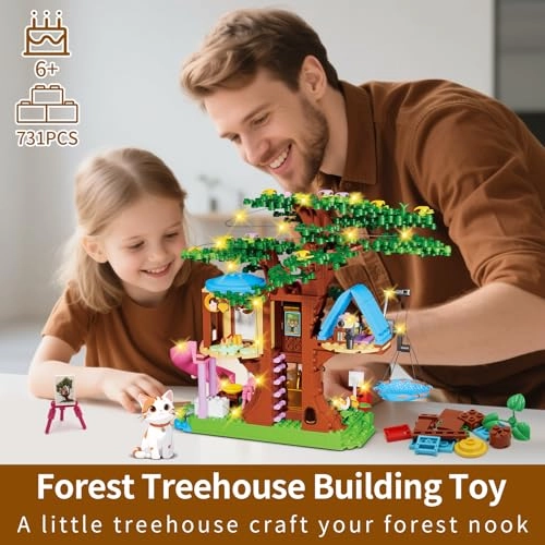 Tree House Building Set - Forest Friends
