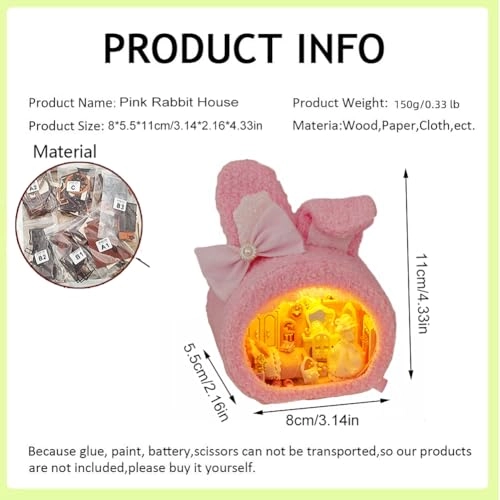 DIY Miniature House Kit - Bakery Shop