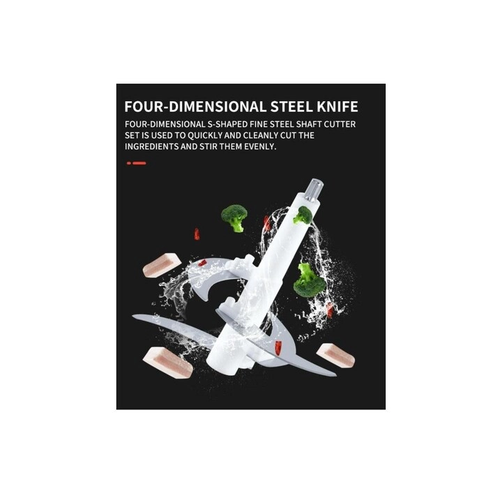 Meat Grinder & Food Processor - 850W 5L Stainless Steel